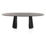arabax, borðstofuborð – sporöskjulaga – 240 x 120 sm