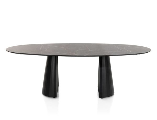 arabax, borðstofuborð – sporöskjulaga – 240 x 120 sm