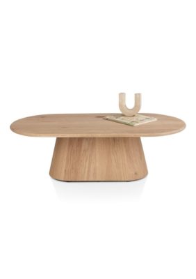 RAVELLO, sófaborð 120 x 60 sm. -gegnheill eikarviður +straight bottom