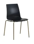 X-TREME S PRO, Borðstofustóll – brass/black