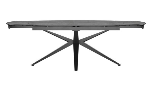 Lazio, Stækkanlegt borðstofuborð 170 x 100 sm. (+ 2 x 40 sm.) -ath. uppsetning fylgir