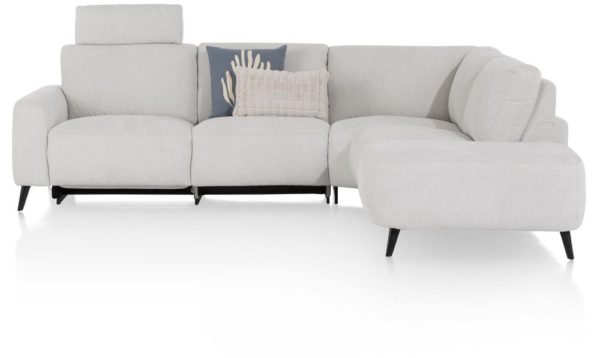 Carini 2.5-sæta m/rafmagnssæti + höfuðpúði + ottomane hægri