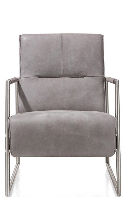 bueno, hægindastóll með burstuðu stáli