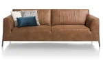 Zembla, 2.5-sæta í Secilia cognac + pocket springs + hönnunarfætur