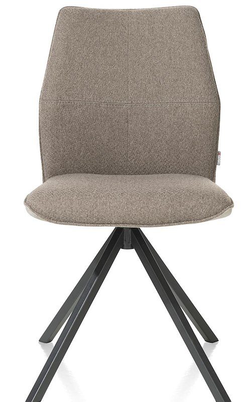 FRANKY, borðstofustóll - fixed fótur - veldu áklæði