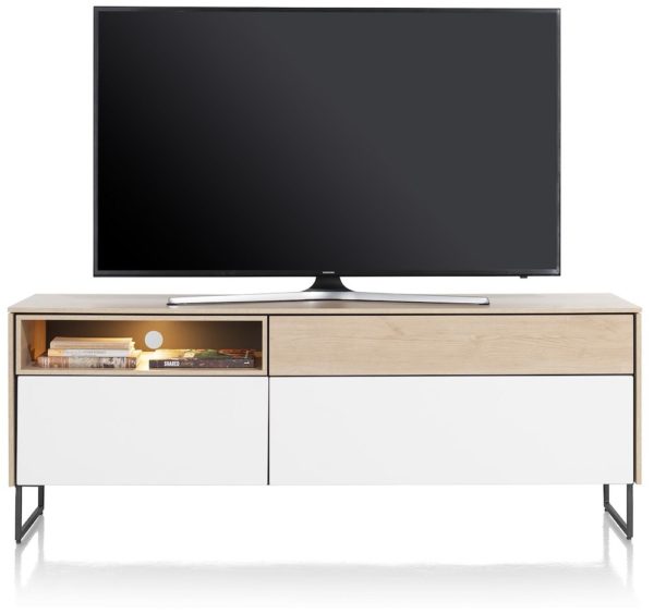 Lindfield, Sjónvarps-skenkur 160 sm. - 3-skúffur + 1-hólf (+ led)