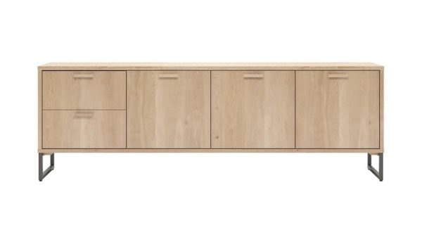 CASTELLO, skenkur 240 sm. - 3-hurðir + 2-skúffur - 90 sm. hæð