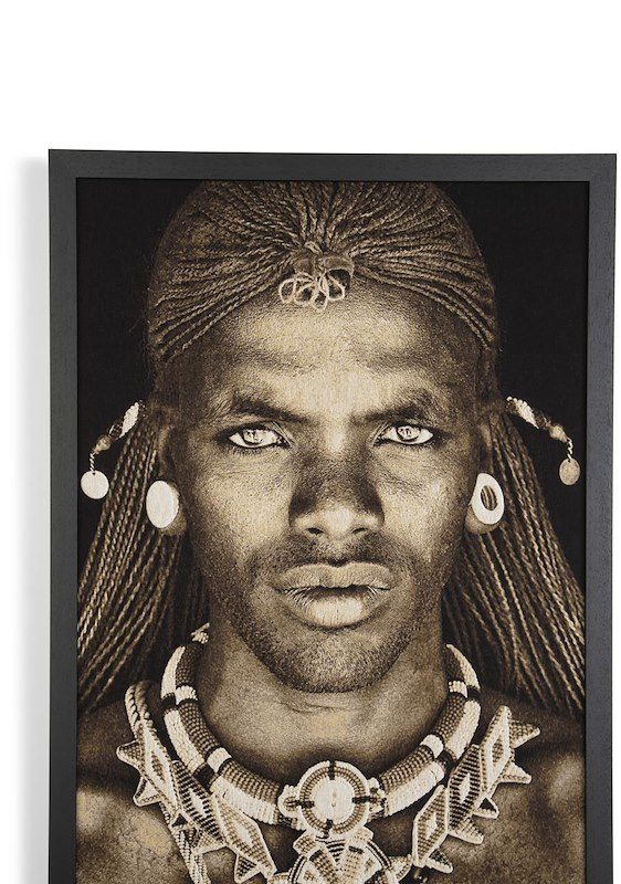 Samburu Warrior veggmynd 75X125sm