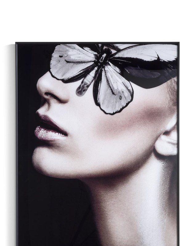 Mysterious b print 90 x 140 sm. (angled)