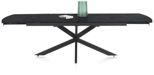 PAVALON, stækkanlegt borðstofuborð 200 (+ 78 sm.) x 100 sm.