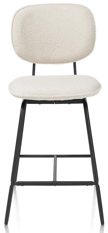 LEXI – barstóll - black frame (rob) - áklæði avicci