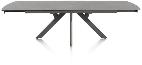 VEGAS, stækkanlegt borðstofuborð 200 (+ 80 sm.) x 100 sm. - keramik á gler