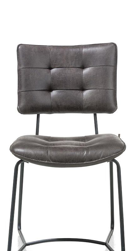 Julien, borðstofustóll – fætur black – corsica míkróleður