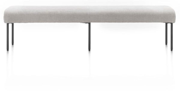 REVERSO, Bekkur 200 sm. - án baks - pokagormar - áklæði livigno