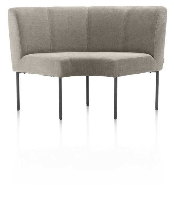 REVERSO, Horneining fyrir bekk - pokagormar - áklæði livigno