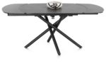 Preston, stækkanlegt borðstofuborð 120/180 (+ 2 x 30 sm.) x 90 sm. - keramikplata