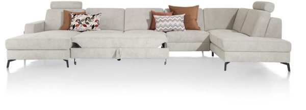 Napels, tunga vinstri – 2.5-sæta án arma + útdraganlegt element – 1-sæta án arma – horntunga hægri