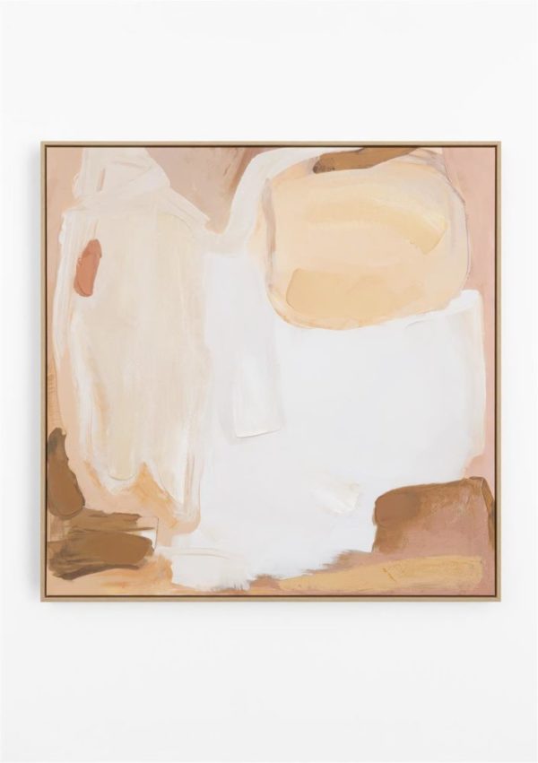 Hilde, málverk 100 x 100 sm