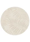 Naturalis útimotta hringlótt 160 cm desert sand
