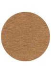 Gisborne útimotta hringlótt 160 cm natural coconut