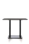 Brest, barborð - ferhyrnt 75 x 120 sm. - anthracite