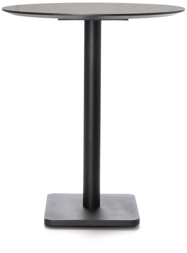 Brest, barborð - hringlaga 80 sm. - anthracite