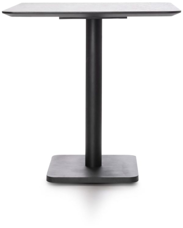 Brest, bistro borð - ferningslaga 75 x 75 sm. - rústik