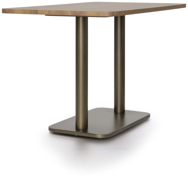 Brest, bistro borð - ferhyrnt 75 x 120 sm. - Ljós náttúruleg eik