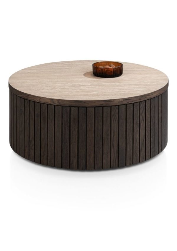 RAVELLO, sófaborð hringlaga 80 sm.