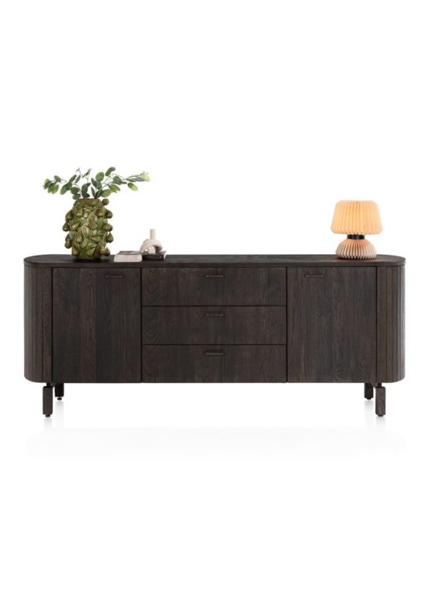 RAVELLO, skenkur 220 sm. -2-hurðir +3-skúffur