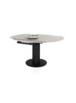 AVELLINO, stækkanlegt borðstofuborð hringlaga 90 sm. (+2x30 sm.) x 150 sm. - Image 5